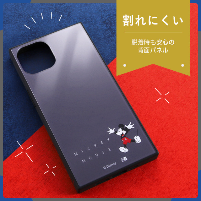 【iPhone13 ケース】ディズニーキャラクター/耐衝撃ハイブリッドケース KAKU (ミッキーマウス_ジャンプ)サブ画像