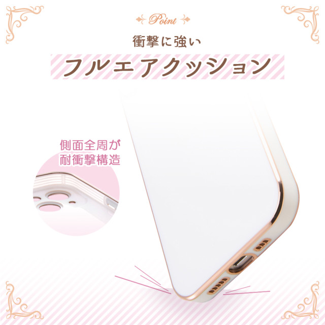 【iPhone13 ケース】TPUソフトケース メタリック Felame (ライトピンク/ピンクゴールド)goods_nameサブ画像