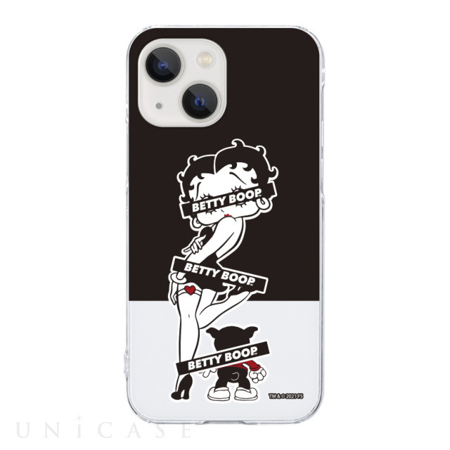 【iPhone13 ケース】Betty Boop PCケース (Black and white)