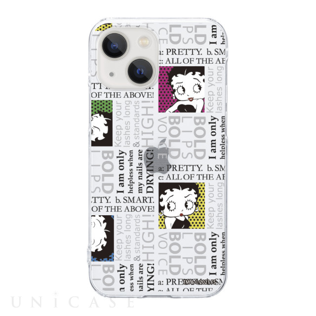 【iPhone13 ケース】Betty Boop PCケース (life BOLD)