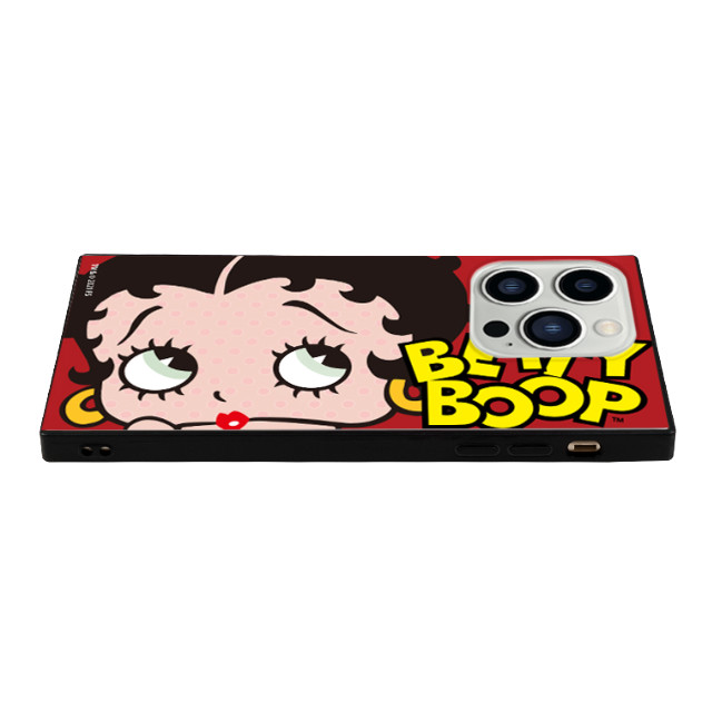 【iPhone13 Pro ケース】Betty Boop ガラスケース (RED LOGO DOT)goods_nameサブ画像