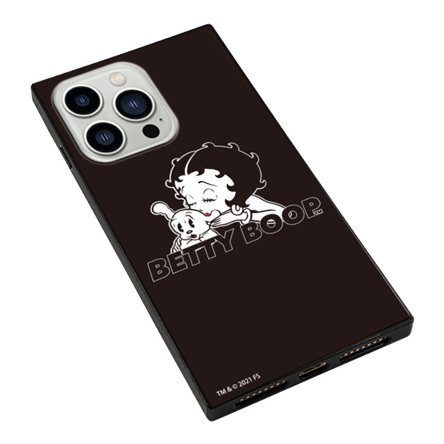 【iPhone13 Pro ケース】Betty Boop ガラスケース (BLACK KISS)goods_nameサブ画像