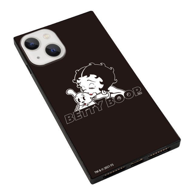 【iPhone13 ケース】Betty Boop ガラスケース (BLACK KISS)サブ画像