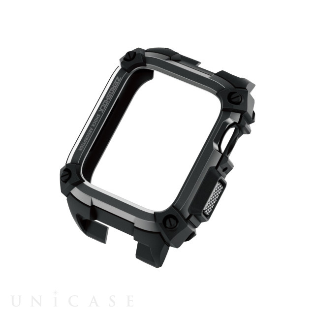 【Apple Watch ケース 44mm】ケース/ZEROSHOCK (ブラック) for Apple Watch SE(第2/1世代)/Series6/5/4