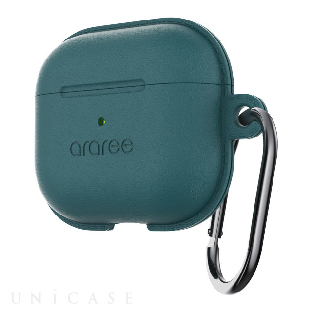 【AirPods(第3世代) ケース】silicon case POPS (Forest Blue)