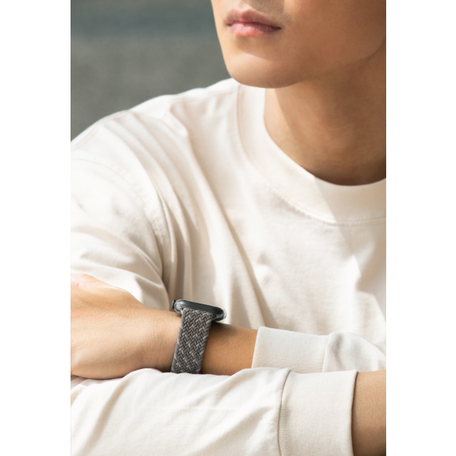 【Apple Watch バンド 45/44/42mm】ASPEN Apple Watch 編組ストラップ (PEBBLE GREY) for Apple Watch SE(第2/1世代)/Series9/8/7/6/5/4/3/2/1サブ画像