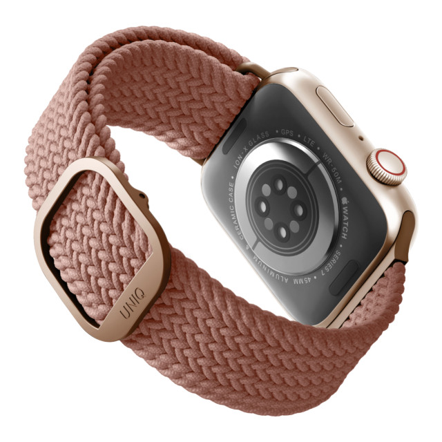 【Apple Watch バンド 45/44/42mm】ASPEN Apple Watch 編組ストラップ (GRAPEFRUIT PINK) for Apple Watch SE(第2/1世代)/Series9/8/7/6/5/4/3/2/1サブ画像