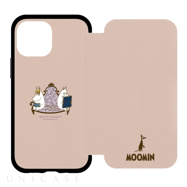 【iPhone13 mini/12 mini ケース】ムーミン IIII fit Flip (ムーミン)