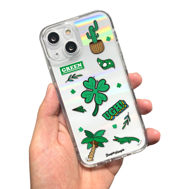 【iPhone13 mini ケース】オーロラケース (Green)goods_nameサブ画像