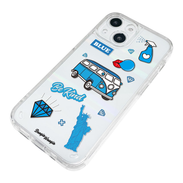 【iPhone13 mini ケース】オーロラケース (Blue)goods_nameサブ画像