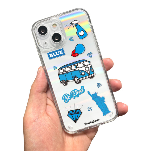 【iPhone13 mini ケース】オーロラケース (Blue)サブ画像