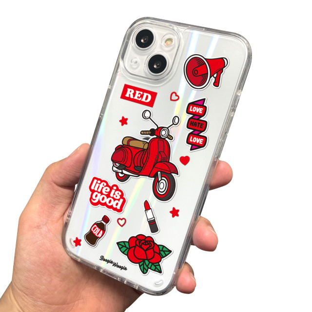 【iPhone13 ケース】オーロラケース (Red)goods_nameサブ画像