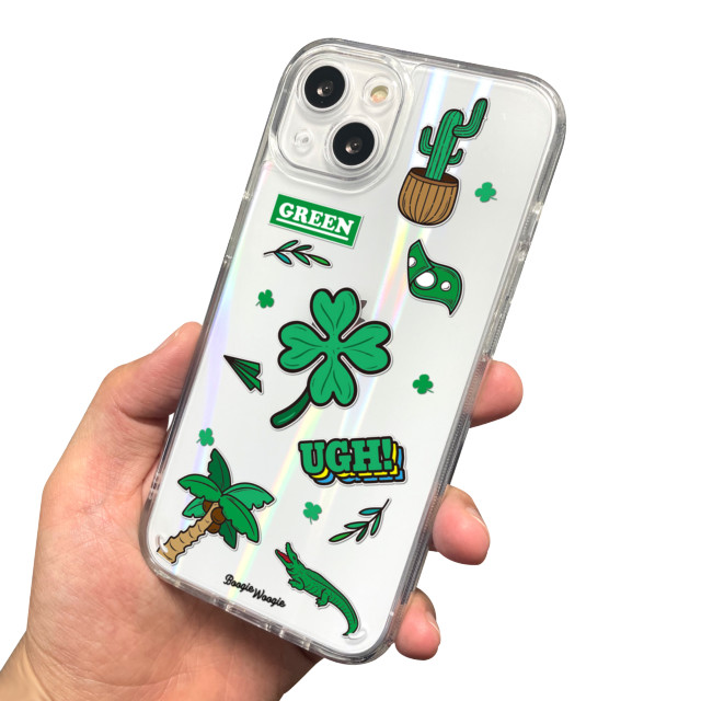 【iPhone13 ケース】オーロラケース (Green)goods_nameサブ画像