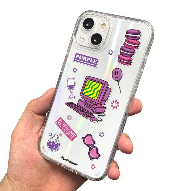 【iPhone13 ケース】オーロラケース (Purple)goods_nameサブ画像