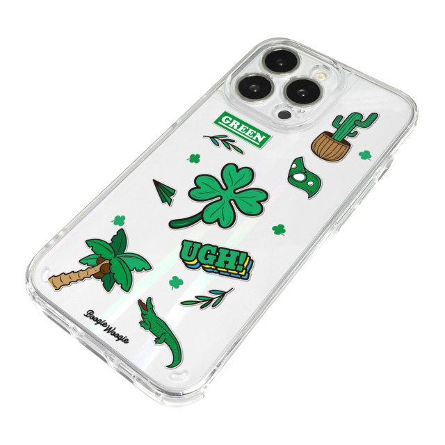 【iPhone13 Pro ケース】オーロラケース (Green)サブ画像