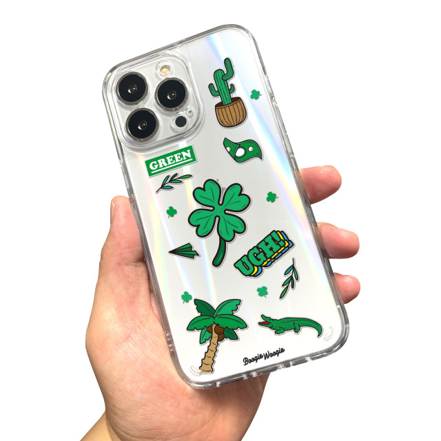 【iPhone13 Pro ケース】オーロラケース (Green)サブ画像