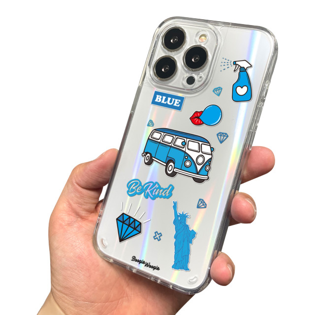 【iPhone13 Pro ケース】オーロラケース (Blue)goods_nameサブ画像