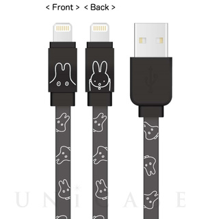 lightning usb ケーブル 保護 オファー カバー ミッフィー