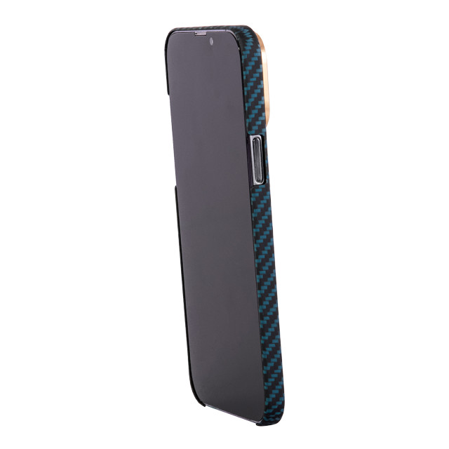 【iPhone13 Pro ケース】HOVERKOAT Ballistic Fiber Case (Gold Stealth Blue)サブ画像