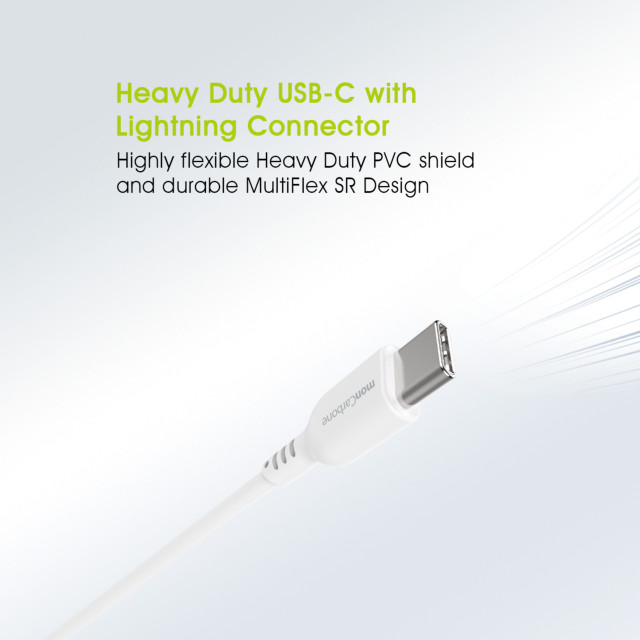 Heavy Duty MFi USB-C to Lightning Fast Charging Cablegoods_nameサブ画像