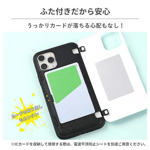 【iPhone11/XR ケース】ディズニー/ピクサーキャラクターLatootoo カード収納型 ミラー付きiPhoneケース (ステッカーMIX)goods_nameサブ画像