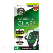 【Apple Watch ケース 41mm】高透明 ガラス一体型...