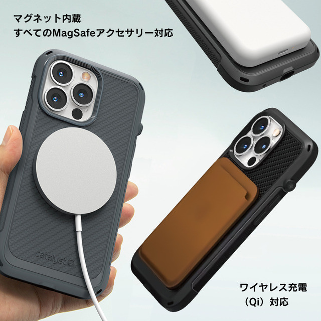 【iPhone13 Pro Max ケース】MagSafe対応 衝撃吸収ケース Vibe シリーズ (バトルシップグレー)goods_nameサブ画像