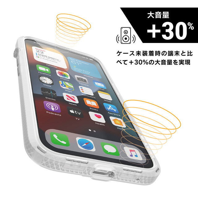 【iPhone13 mini ケース】衝撃吸収ケース Influenceシリーズ (クリア)goods_nameサブ画像