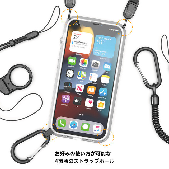 【iPhone13 mini ケース】衝撃吸収ケース Influenceシリーズ (クリア)goods_nameサブ画像