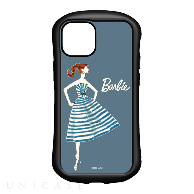 【iPhone13 mini/12 mini ケース】Barbie ハイブリッドクリアケース (ボーダー)