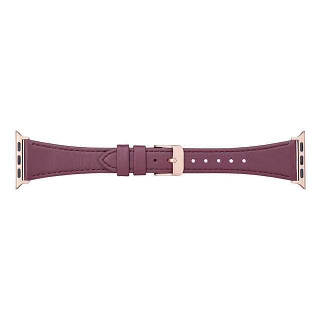 【Apple Watch バンド 49/45/44/42mm】”Originate” Genuine Leather Watchband (Burgundy) for Apple Watch Ultra2/SE(第2/1世代)/Series9/8/7/6/5/4/3/2/1goods_nameサブ画像