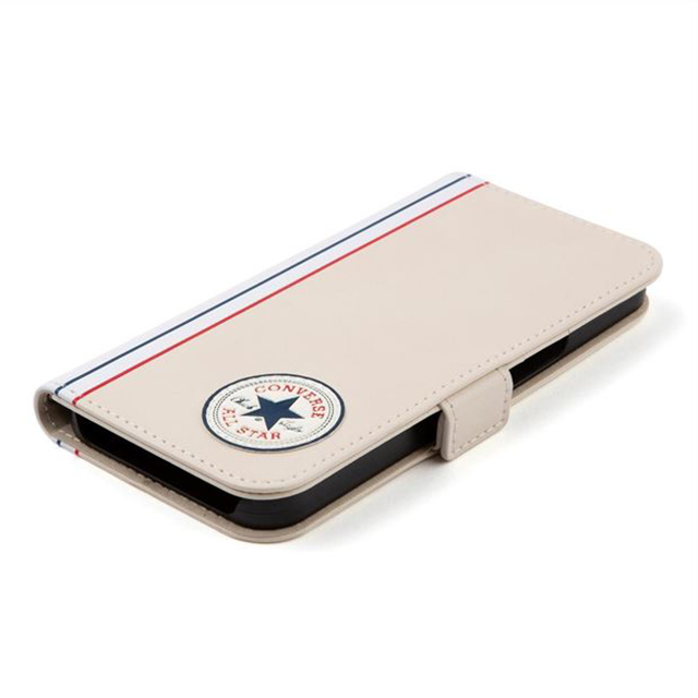 【iPhone13 ケース】Uncle Patch＆Stripes Book Type Case (IVORY)サブ画像