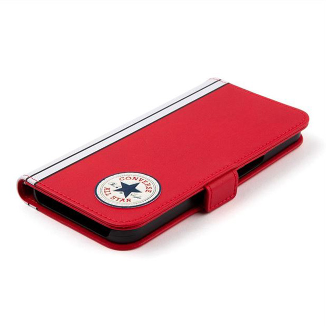 【iPhone13 ケース】Uncle Patch＆Stripes Book Type Case (RED)サブ画像