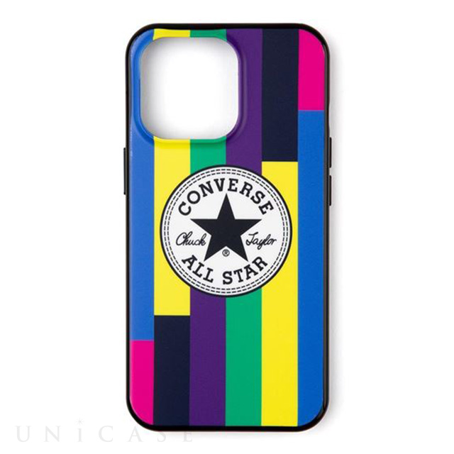 【iPhone13 Pro ケース】Circle Logo Hybrid IML Back Case (RAINBOW)