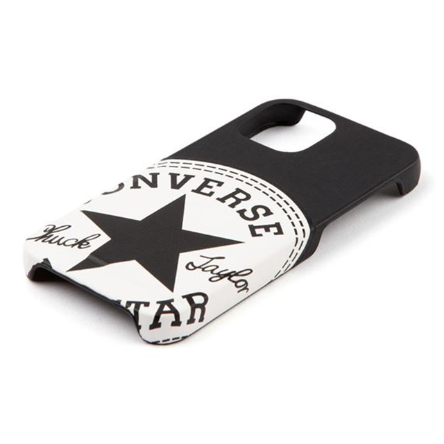 【iPhone13 mini ケース】Big Circle Logo PU Leather Back Case (BLACK)サブ画像