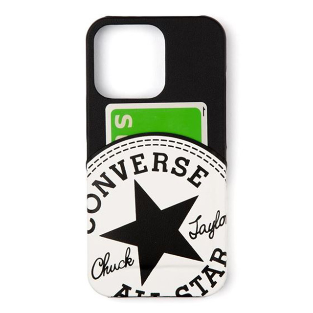 【iPhone13 Pro ケース】Big Circle Logo PU Leather Back Case (BLACK)goods_nameサブ画像