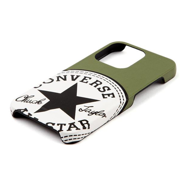 【iPhone13 Pro ケース】Big Circle Logo PU Leather Back Case (KHAKI)goods_nameサブ画像