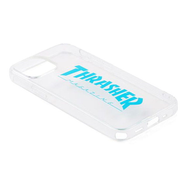 【iPhone13 mini ケース】Logo Hybrid Clear Case (BLUE)サブ画像