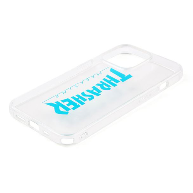 【iPhone13 Pro ケース】Logo Hybrid Clear Case (BLUE)サブ画像