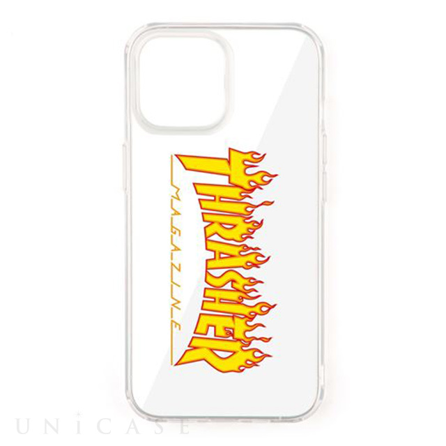 【iPhone13 mini ケース】Logo Hybrid Clear Case (FLAME)