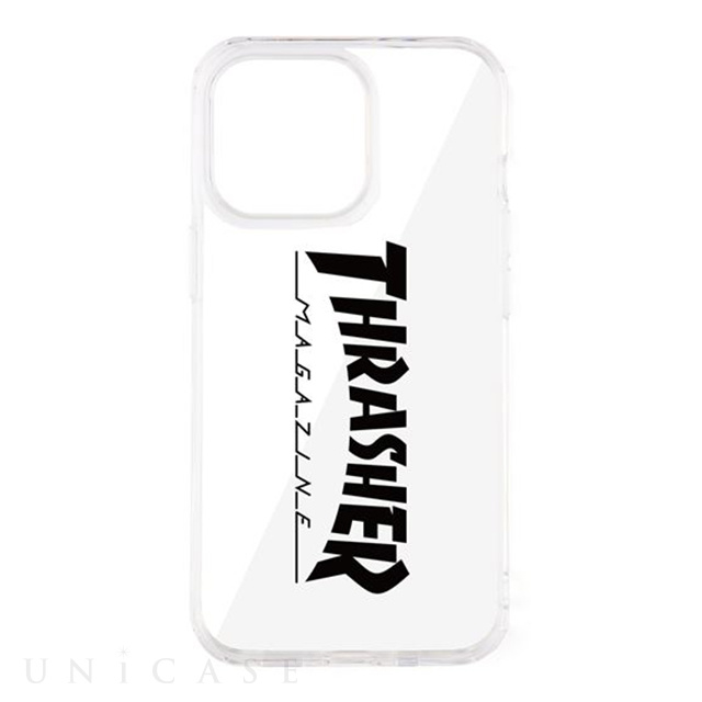 【iPhone13 Pro ケース】Logo Hybrid Clear Case (BLACK)