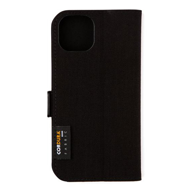 【iPhone13 ケース】CORDURA NYLON Book Type Case (BLACK)サブ画像