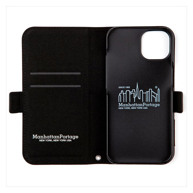 【iPhone13 ケース】CORDURA NYLON Book Type Case (BLACK)goods_nameサブ画像