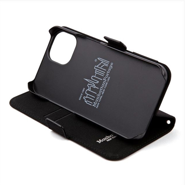 【iPhone13 ケース】CORDURA NYLON Book Type Case (BLACK)サブ画像