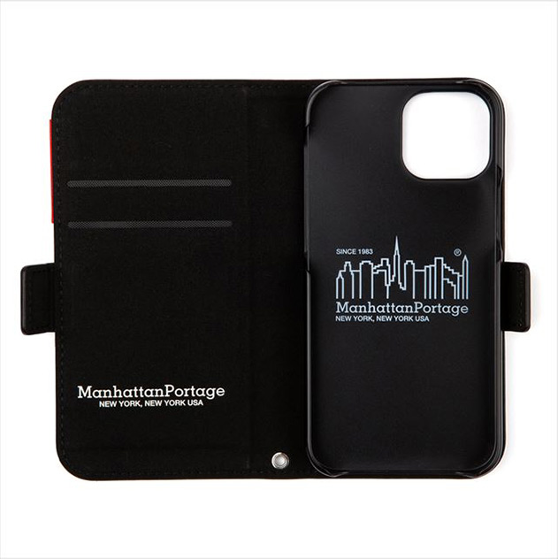 【iPhone13 mini ケース】PU LEATHER Book Type Case (BLACK)サブ画像