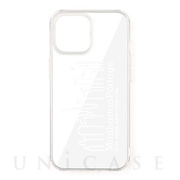 【iPhone13 mini ケース】Hybrid Clear Case (WHITE)