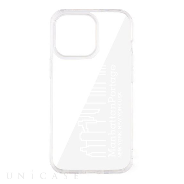 【iPhone13 Pro ケース】Hybrid Clear Case (WHITE)