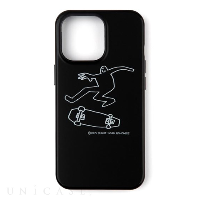 【iPhone13 Pro ケース】Hybrid Back Case (BLACK)