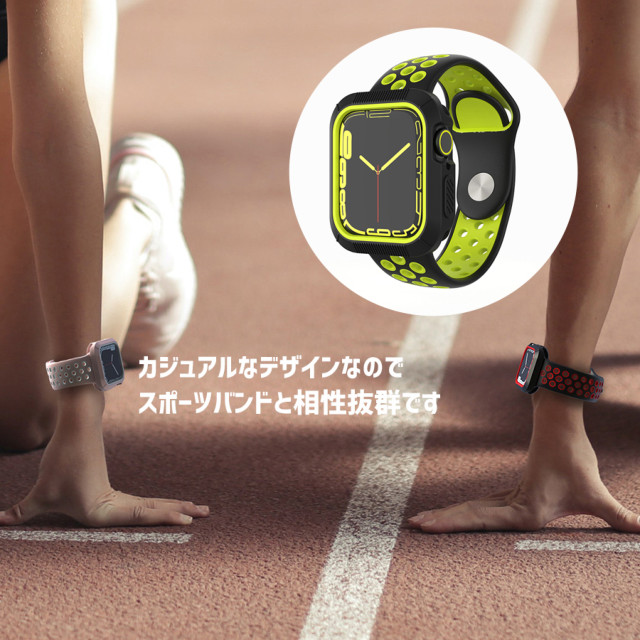【Apple Watch ケース 41mm】ツートンケース (ブラック×ブラック) for Apple Watch Series9/8/7goods_nameサブ画像
