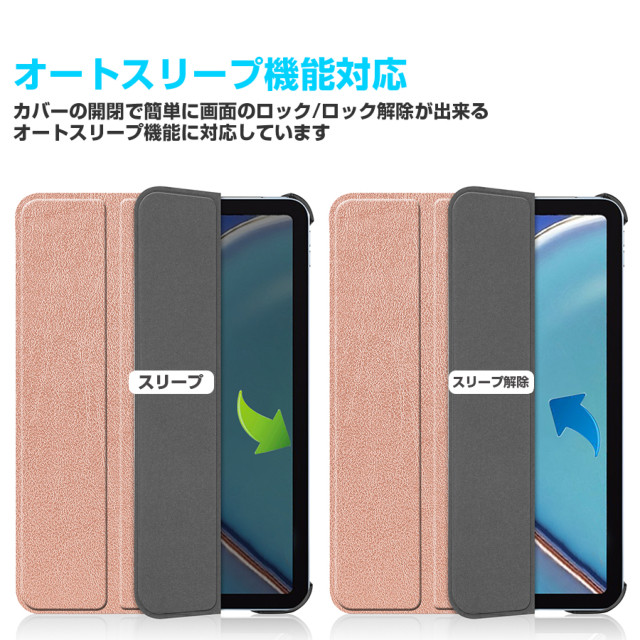 【iPad mini(8.3inch)(第6世代) ケース】レザーケース (ネイビー)goods_nameサブ画像